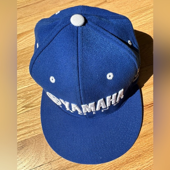 Yamaha Racing blue fitted ballcap S/M - Picture 4 of 6